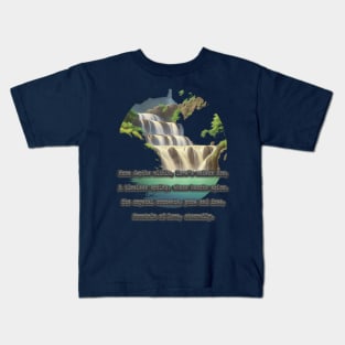 FOUNTAIN OF LOVE Kids T-Shirt